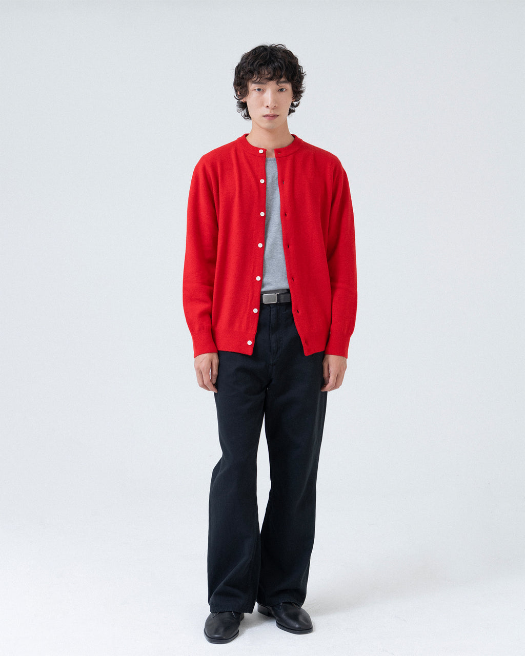 Brownyard - Round Cardigan (Red) product image 1 | TRAB K-Fashion Australia