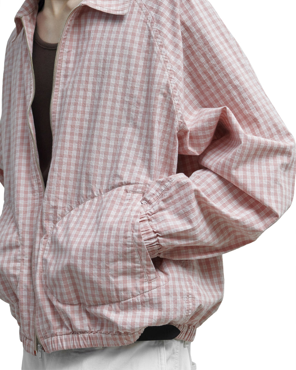 Brownyard - Check Blouson (Pink) product image 5 | TRAB K-Fashion Australia