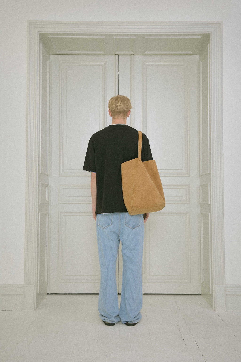 STU - Sign Printing T-Shirt (Black) product image 3 | TRAB K-Fashion Australia