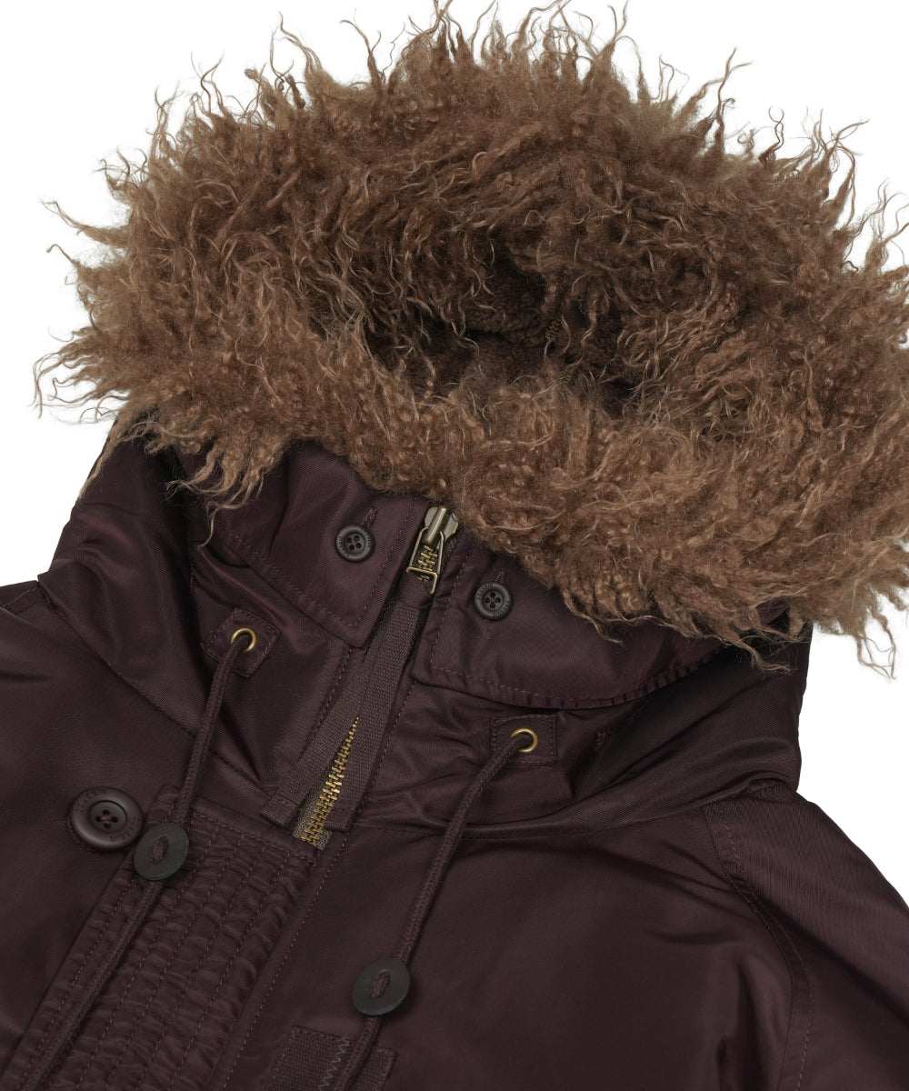 Coyseio - Hooded Field Down Jacket (Wine) product image 16 | TRAB K-Fashion Australia