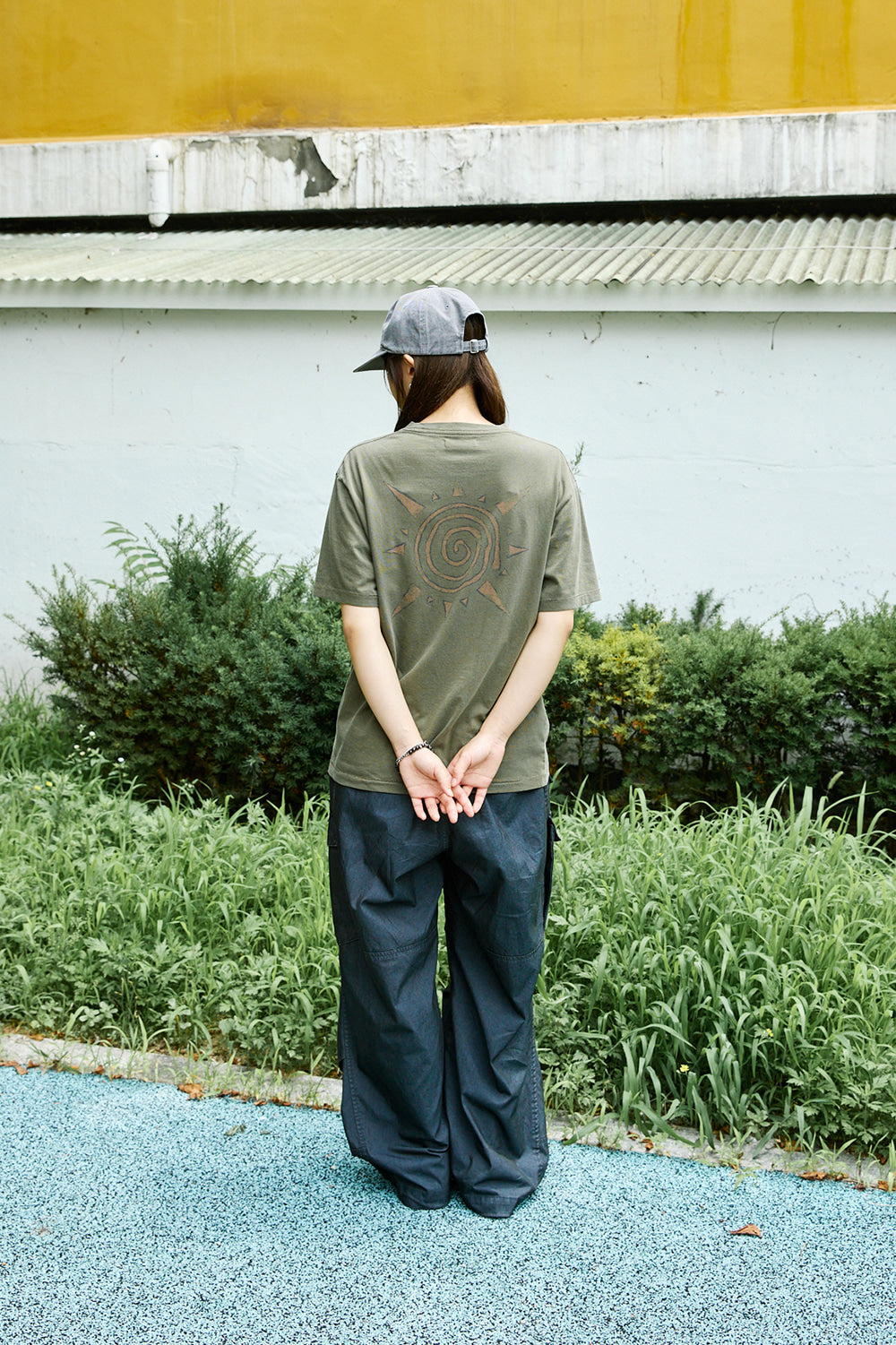 Hatchingroom - Kokopelli Tee (Dark Khaki) product image 9 | TRAB K-Fashion Australia