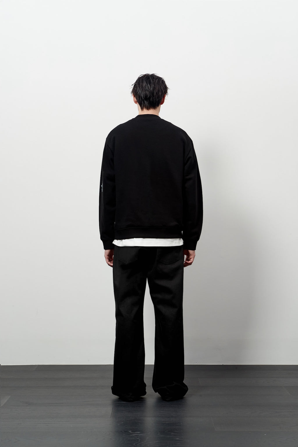 Stu - Printing Sweatshirt (Black) product image 4 | TRAB K-Fashion Australia