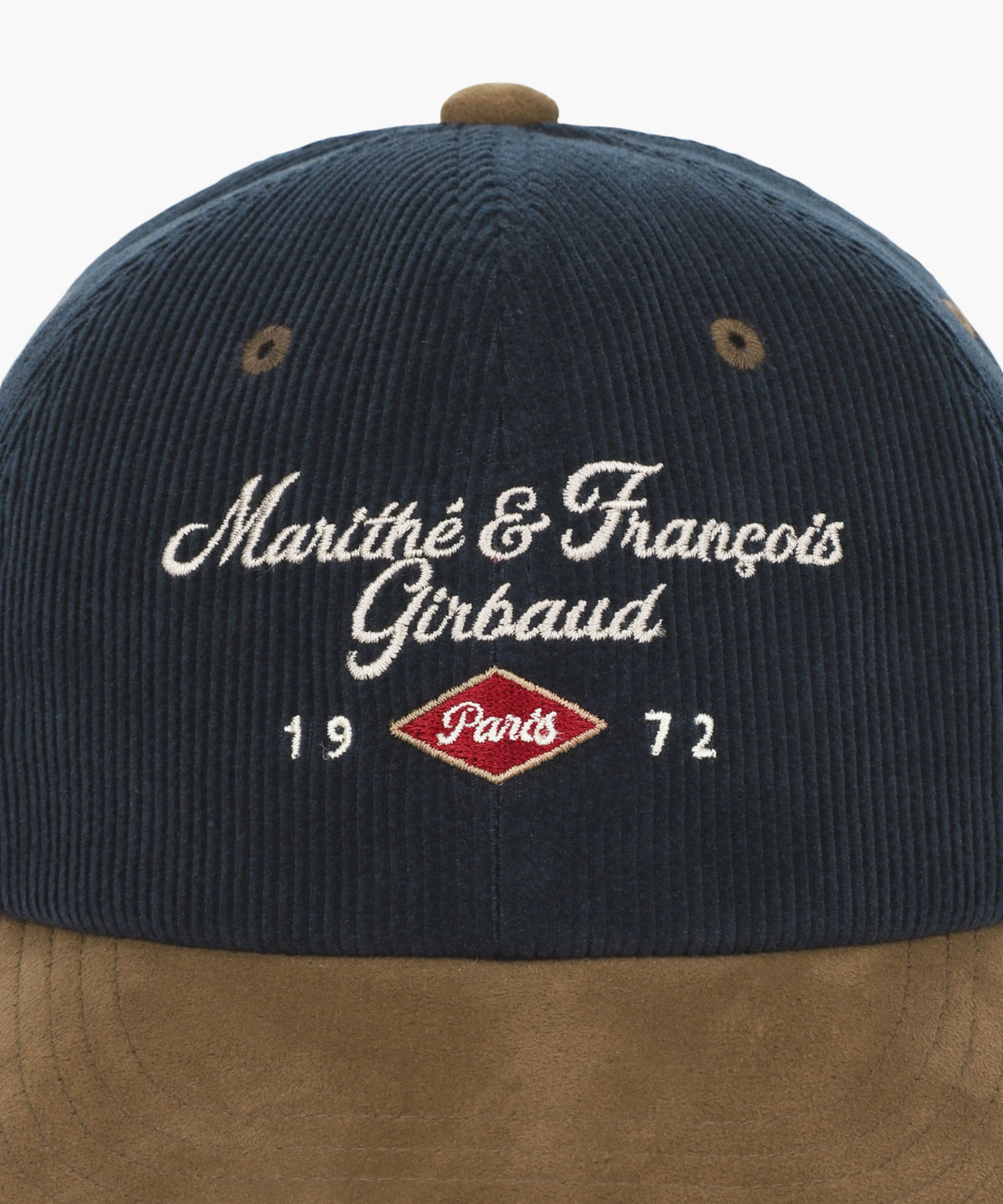 Marithe & Francois Girbaud - Corduroy Color Block Cap (Camel) product image 3 | TRAB K-Fashion Australia