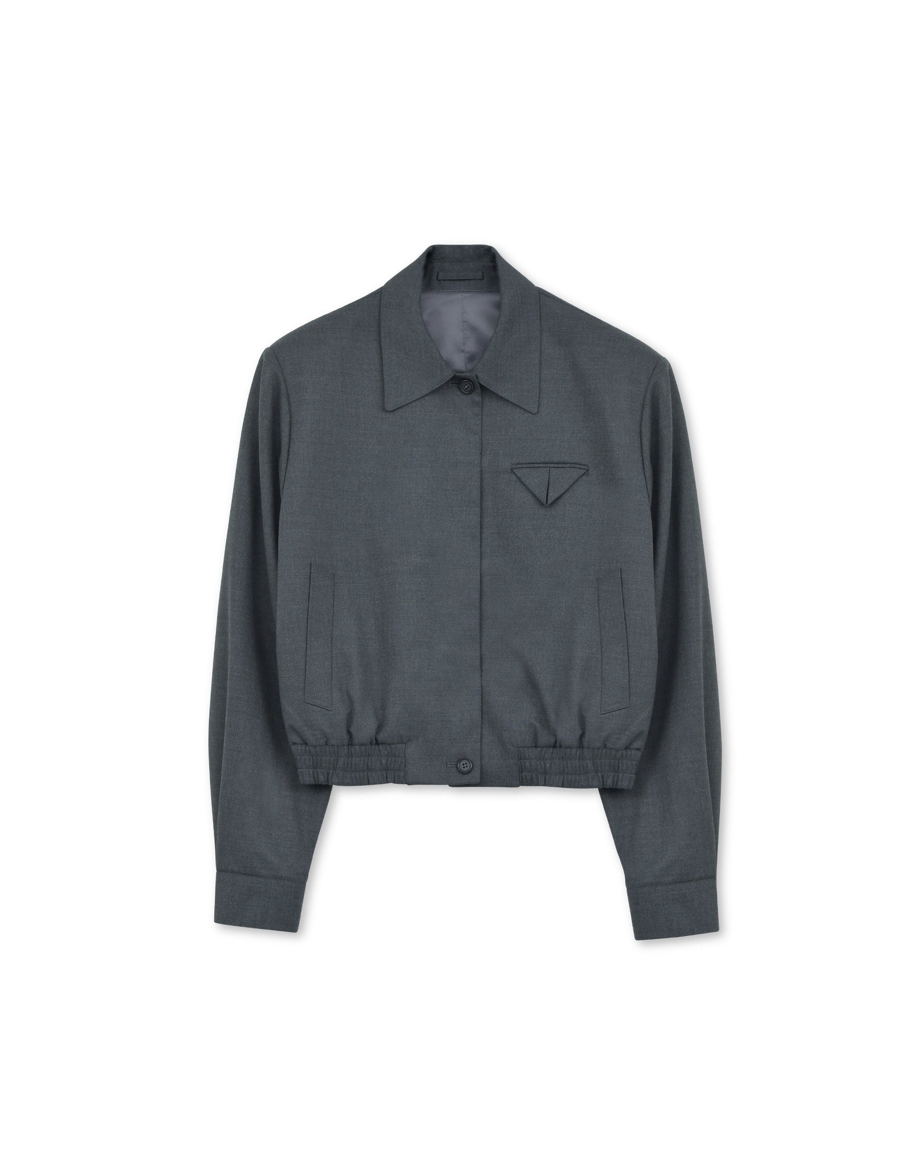 Brownyard - Wool Blouson (Charcoal) product image 3 | TRAB K-Fashion Australia