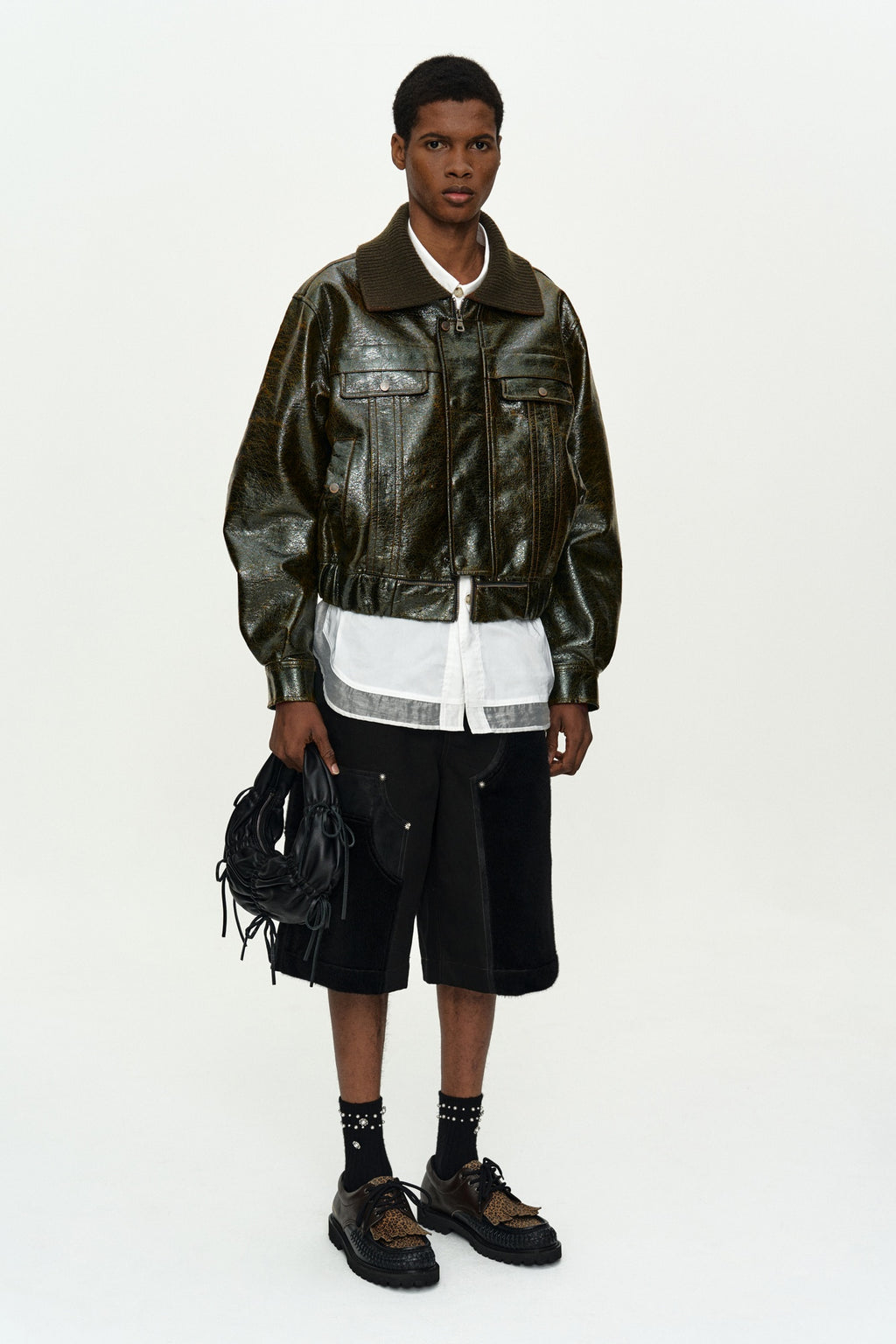 Andersson Bell - Ortega26 Bomber Jacket (Khaki) product image 10 | TRAB K-Fashion Australia