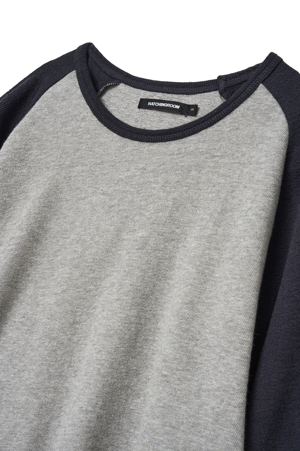 Hatchingroom - Raglan Tee Blue (Charcoal/M.Grey) product image 4 | TRAB K-Fashion Australia