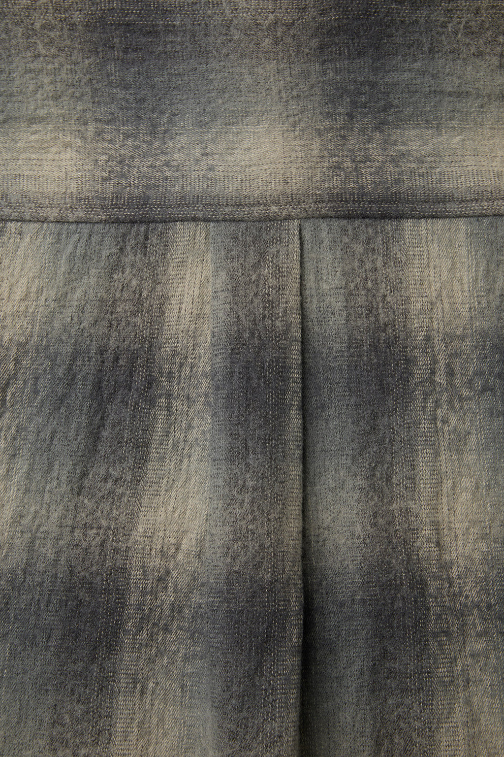 Coor - Ombre Flannel One Pocket Checkered Shirt V.2 (Blue Gray) product image 8 | TRAB K-Fashion Australia