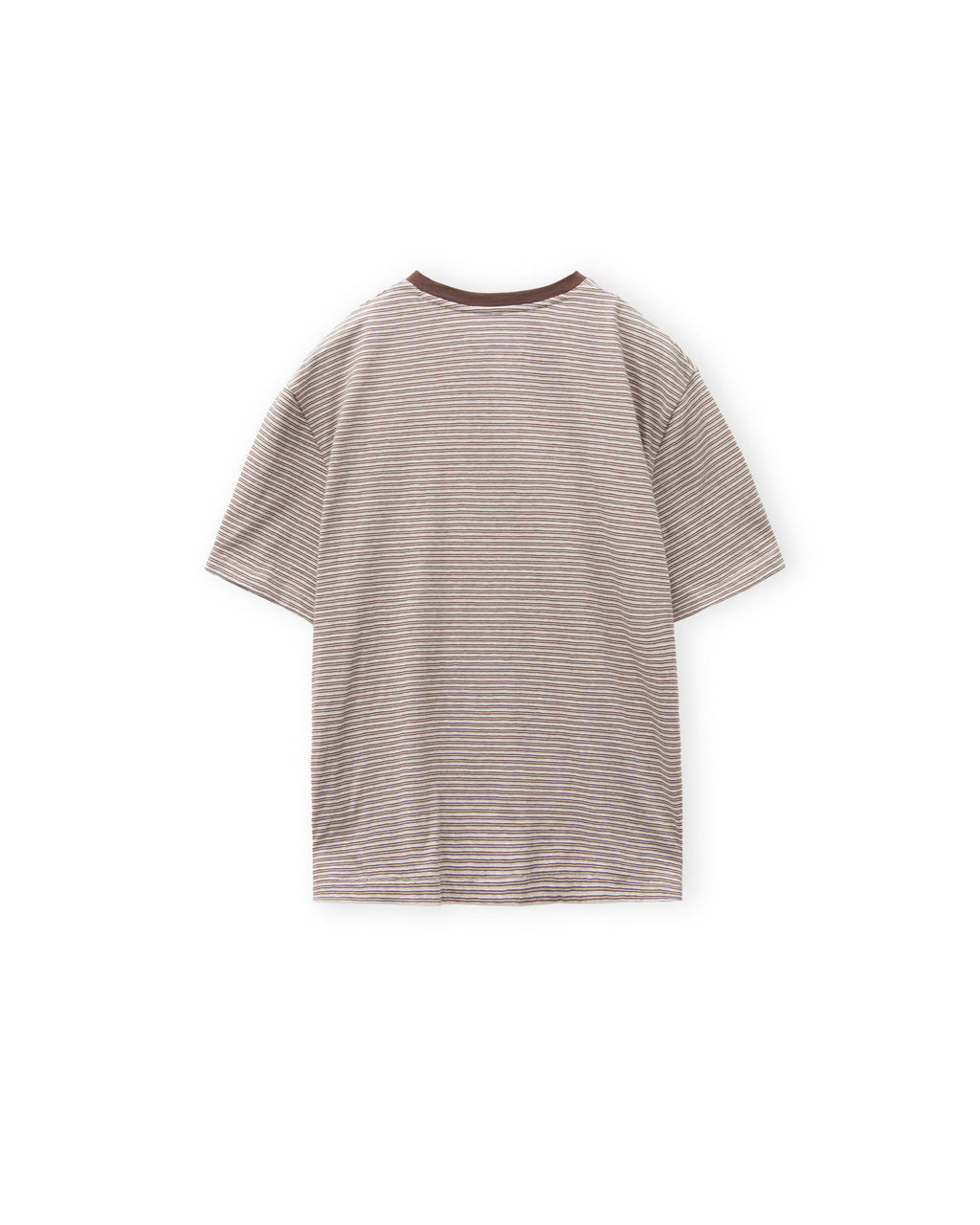Brownyard - Waist Cut Stripe T Shirt (Pink) product image 4 | TRAB K-Fashion Australia