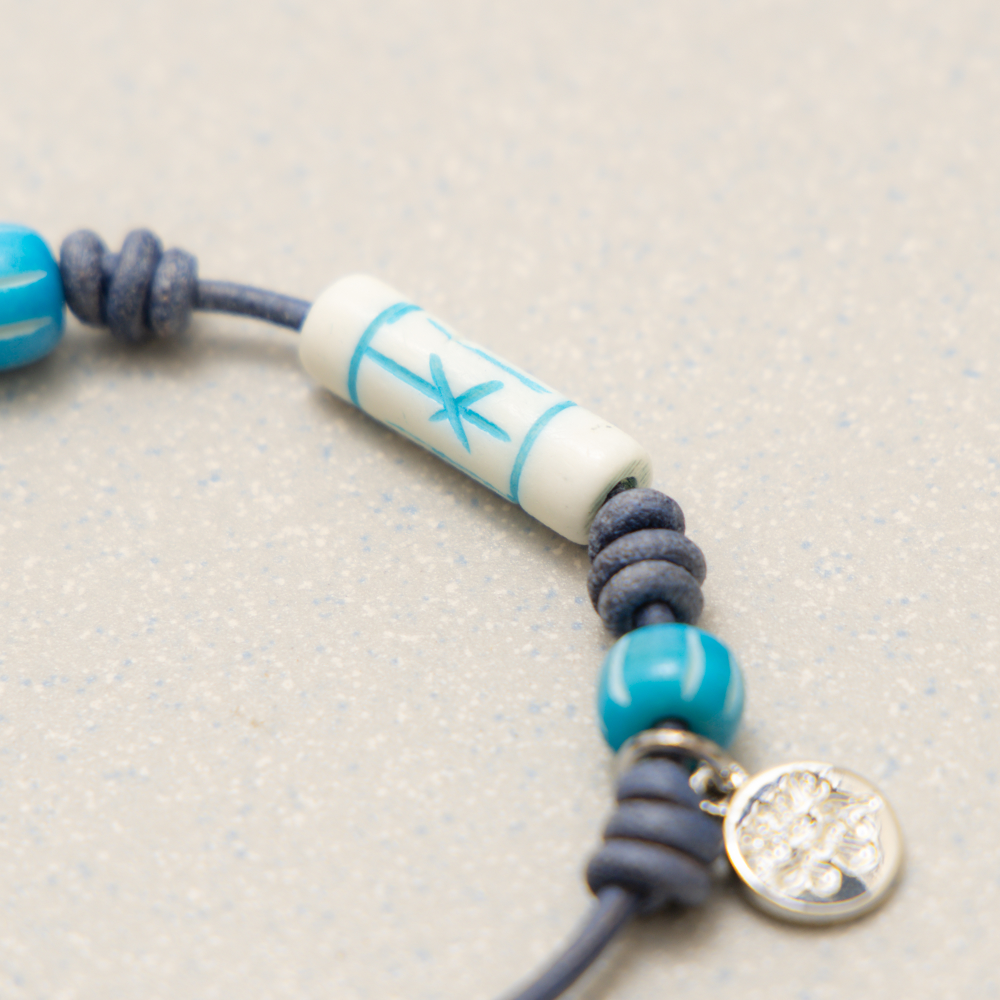 Towtow Archive - Praying Bracelet Poetry (Blue) product image 2 | TRAB K-Fashion Australia