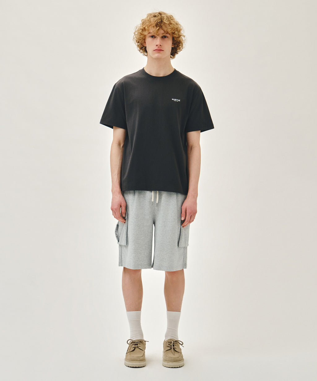 Marithe & Francois Girbaud - Small Regular Logo Tee (Charcoal) product image 5 | TRAB K-Fashion Australia