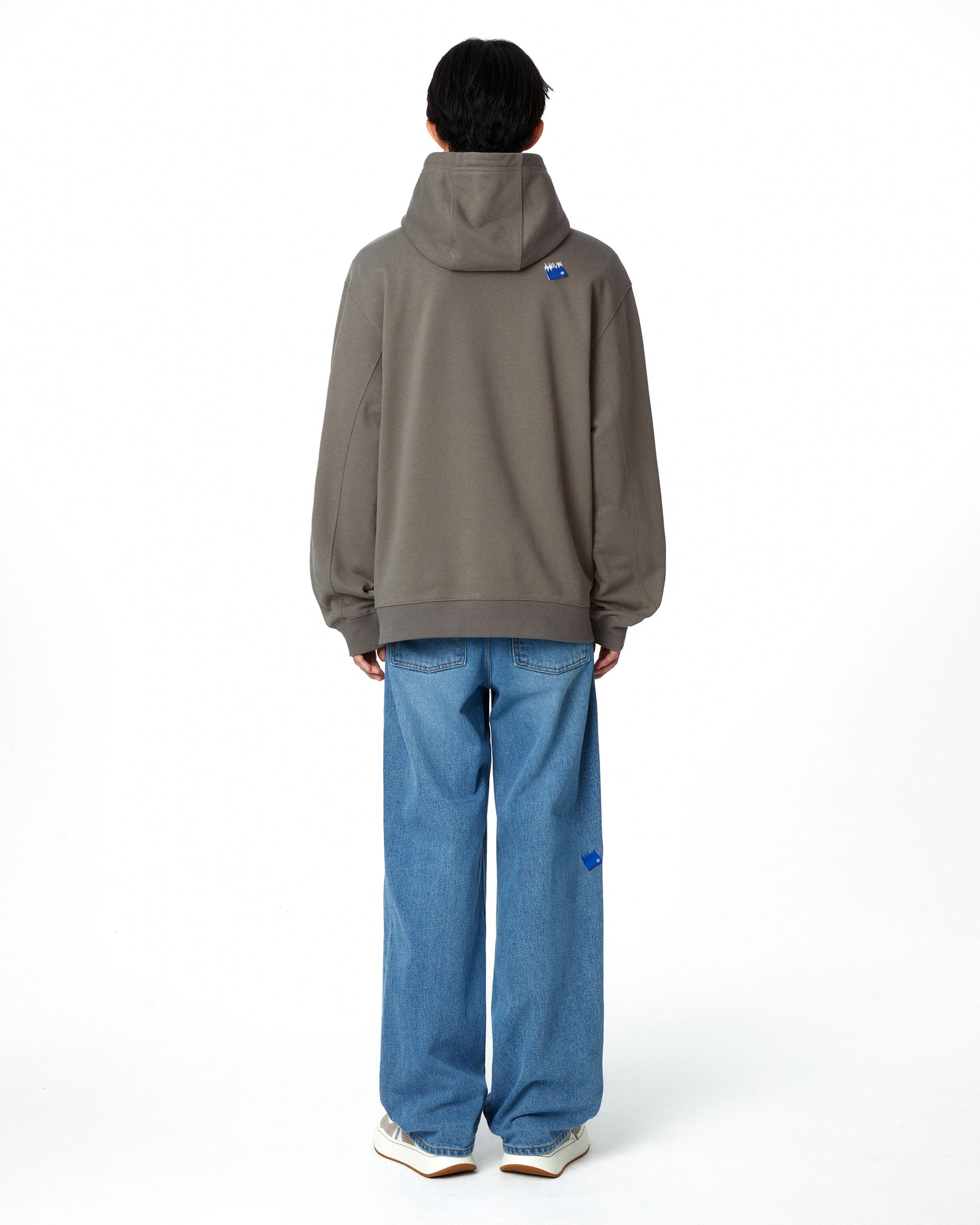 Ader Error - Sig; BL Tag hoodie 01 (Charcoal) product image 4 | TRAB K-Fashion Australia