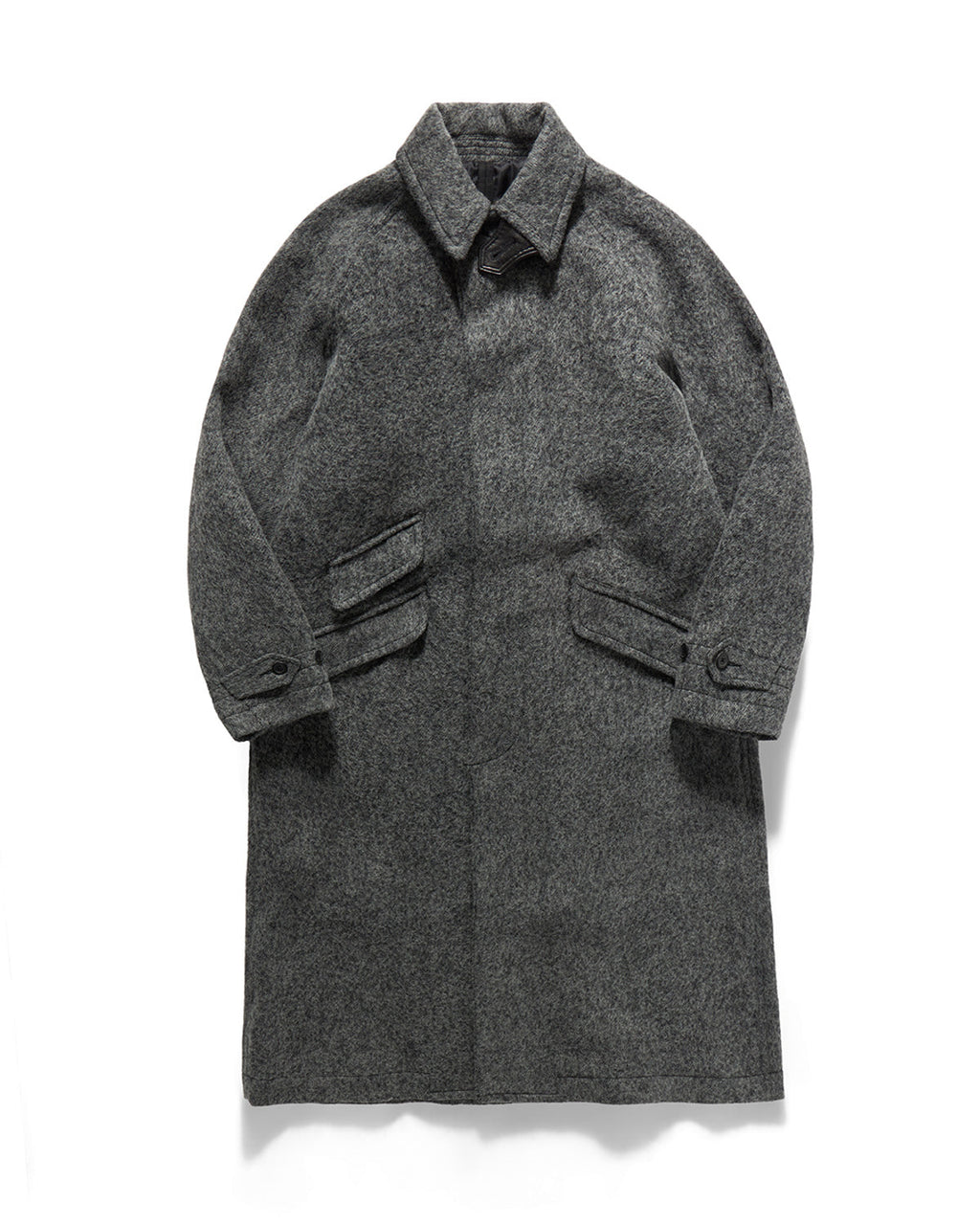 Eastlogue - Highland Balmacaan Coat (Charcoal) product image 1 | TRAB K-Fashion Australia