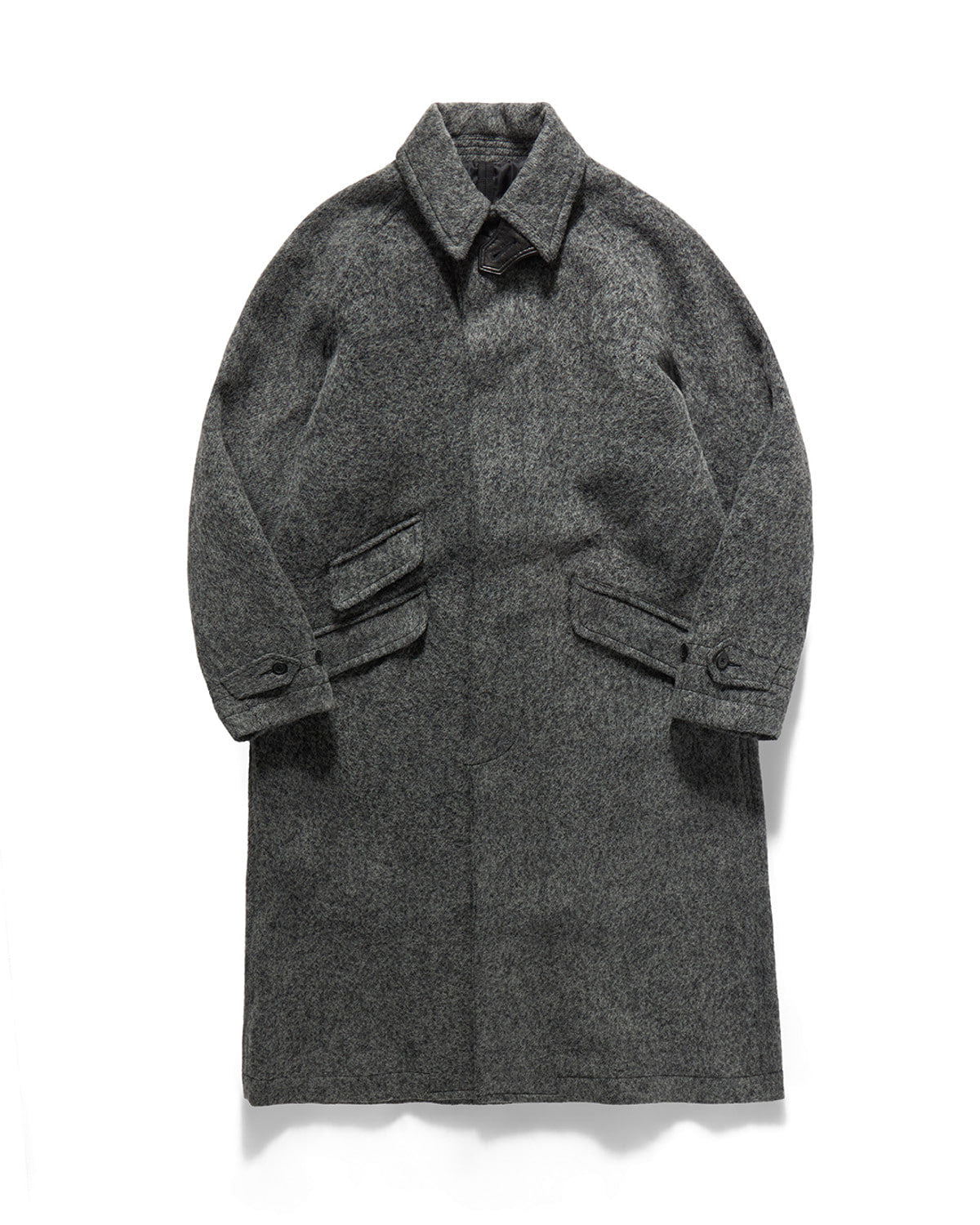Eastlogue - Highland Balmacaan Coat (Charcoal) product image 1 | TRAB K-Fashion Australia