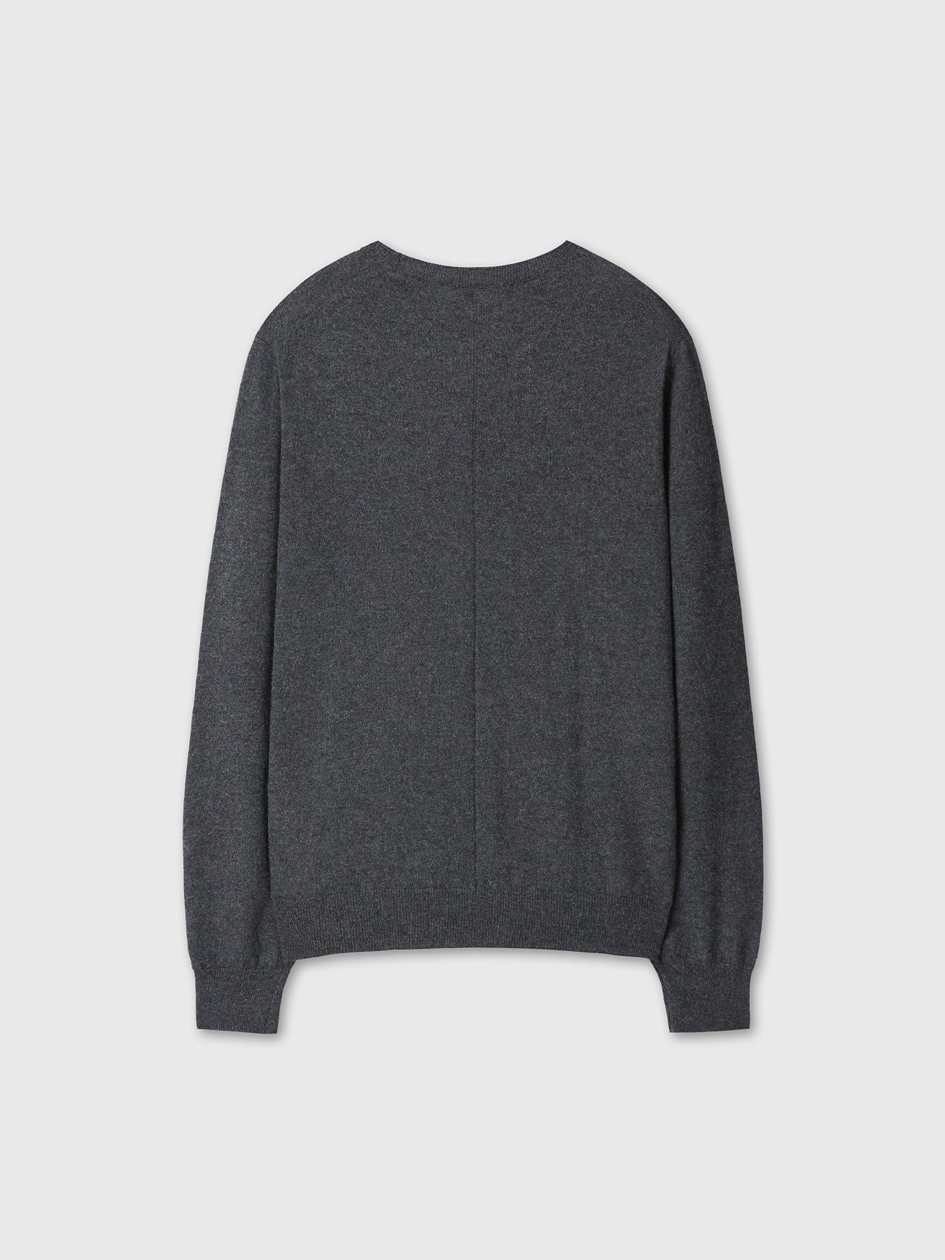 Tonywack - Super Fine Merino Wool Crew-Neck Knit (Charcoal) product image 8 | TRAB K-Fashion Australia