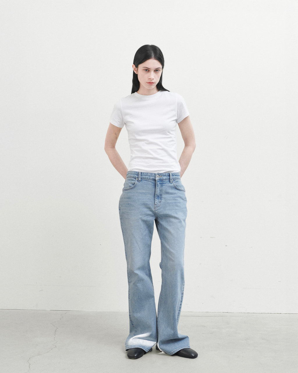 Brownyard - Boots Cut Denim (Light Blue) product image 1 | TRAB K-Fashion Australia