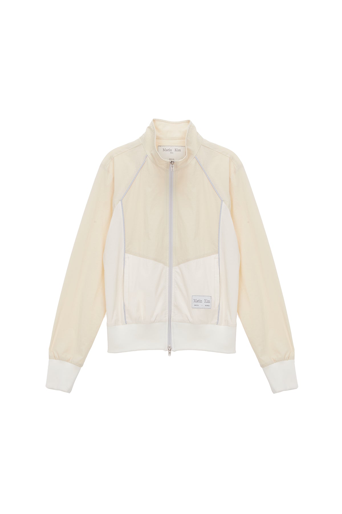 Matin Kim - Piping Track Jumper (Light Yellow) product image 1 | TRAB K-Fashion Australia