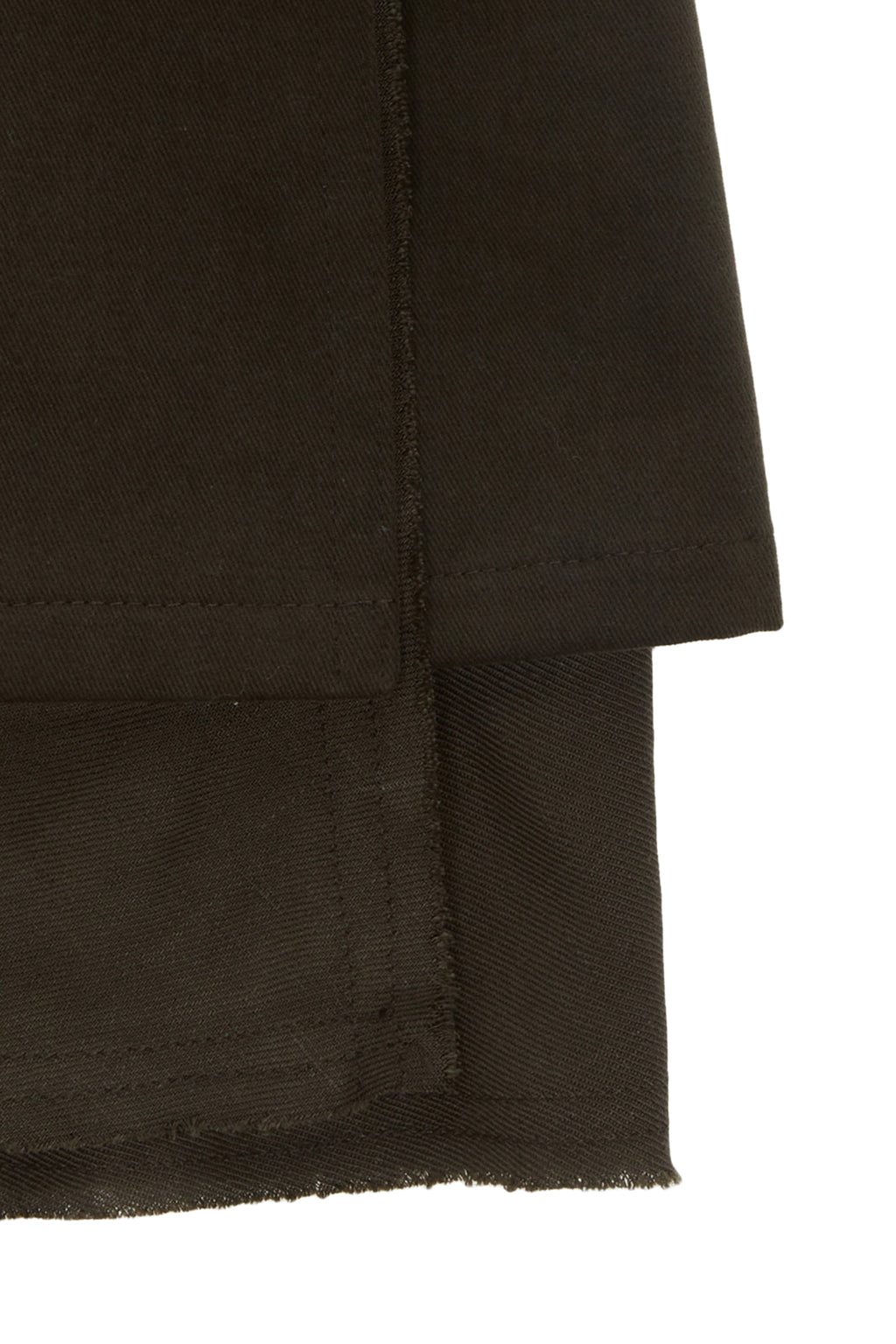 Matin Kim - Layered Belted Mini Skirt (Khaki Brown) product image 4 | TRAB K-Fashion Australia