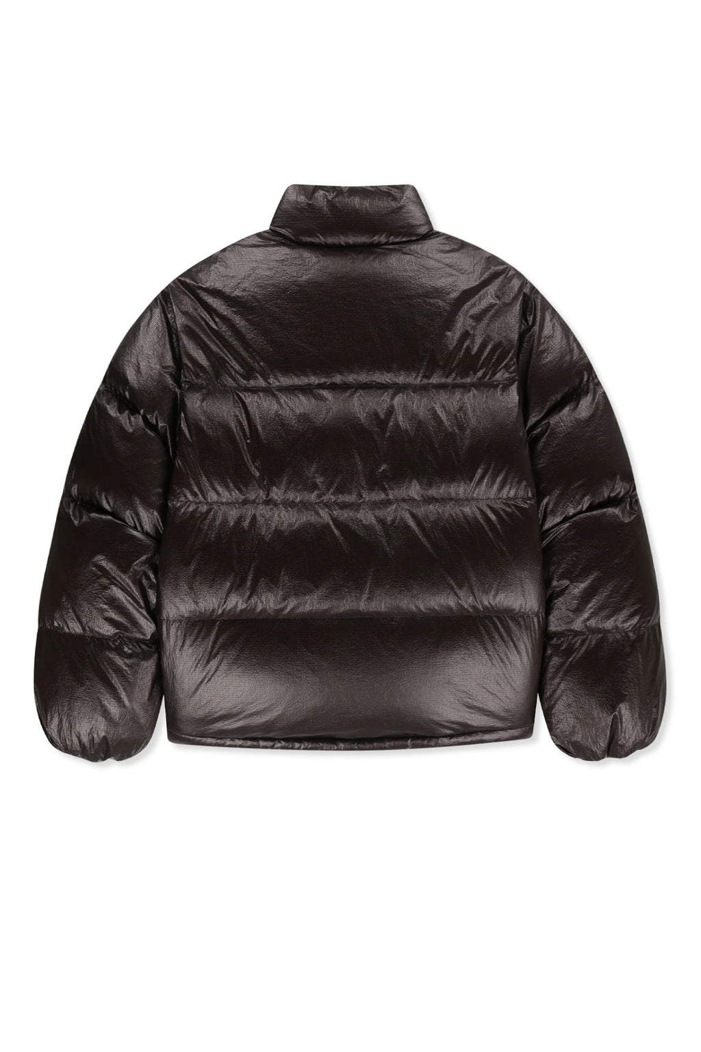 Matin Kim - Small Logo Volume Down Jumper (Dark Brown) product image 2 | TRAB K-Fashion Australia