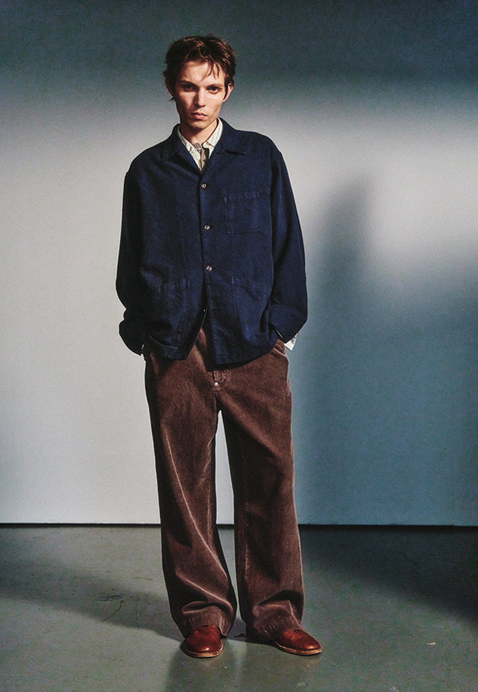 Art if acts - SILK NEP Work Jacket_Japanese Fabric (French Blue) product image 6 | TRAB K-Fashion Australia