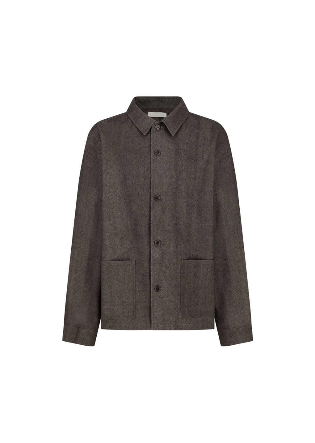 Amomento - Linen Pocket Jacket (Brown) product image 6 | TRAB K-Fashion Australia