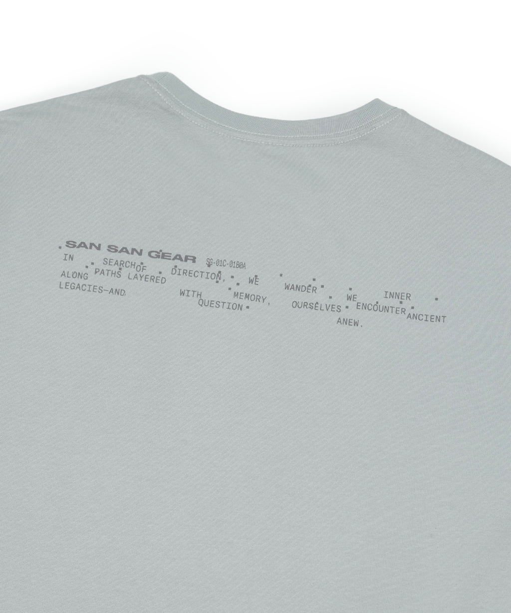 San San Gear - Logo T-Shirt (Sky Blue) product image 4 | TRAB K-Fashion Australia