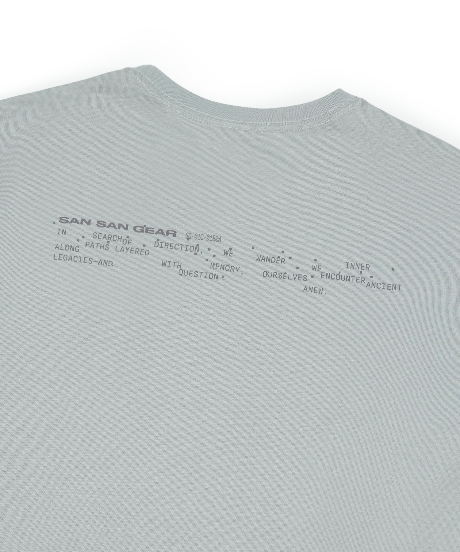 San San Gear - Logo T-Shirt (Sky Blue) product image 4 | TRAB K-Fashion Australia