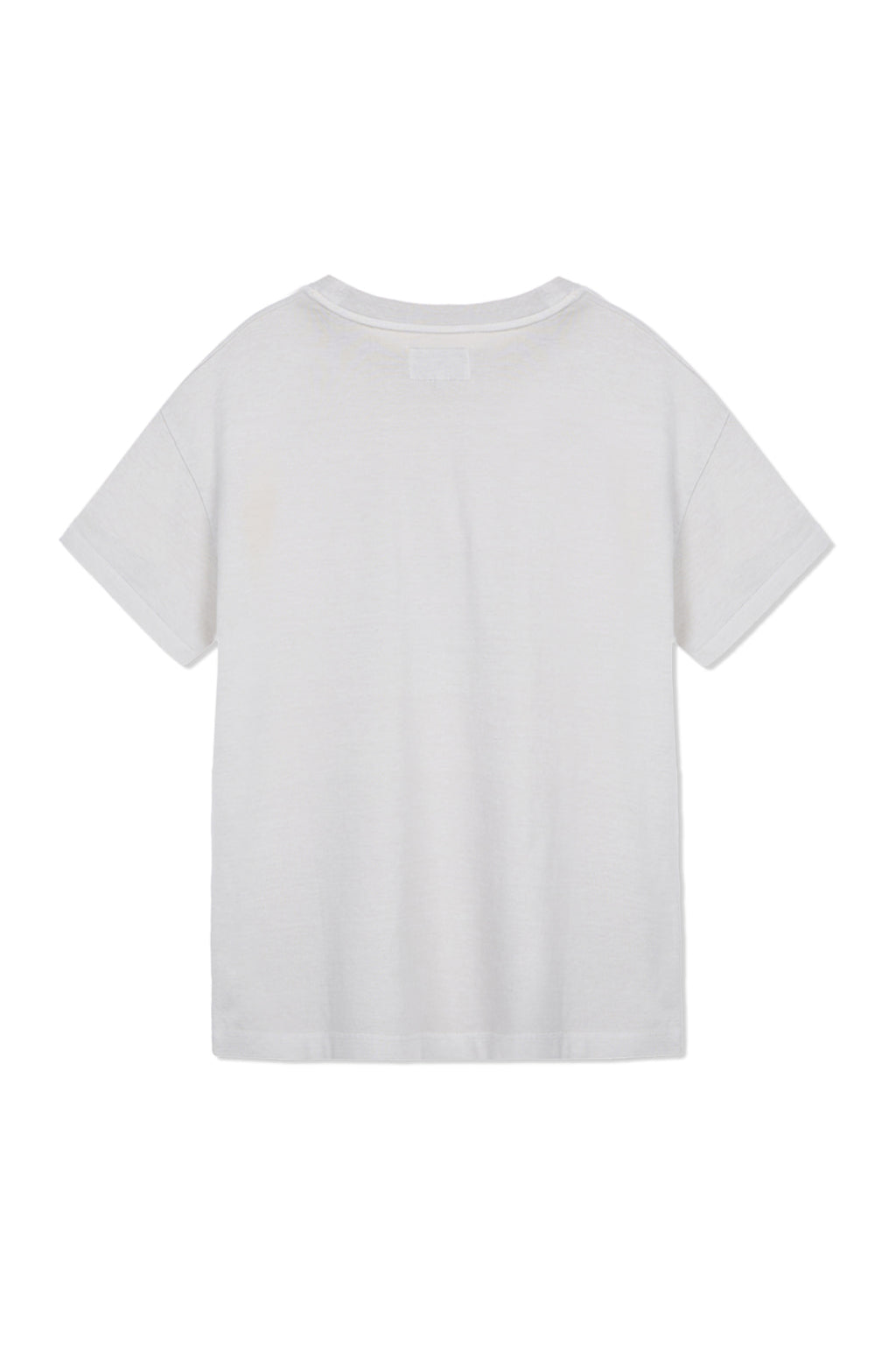 Matin Kim - Matin Lny 26 Pigment Logo Top (Ivory) product image 5 | TRAB K-Fashion Australia