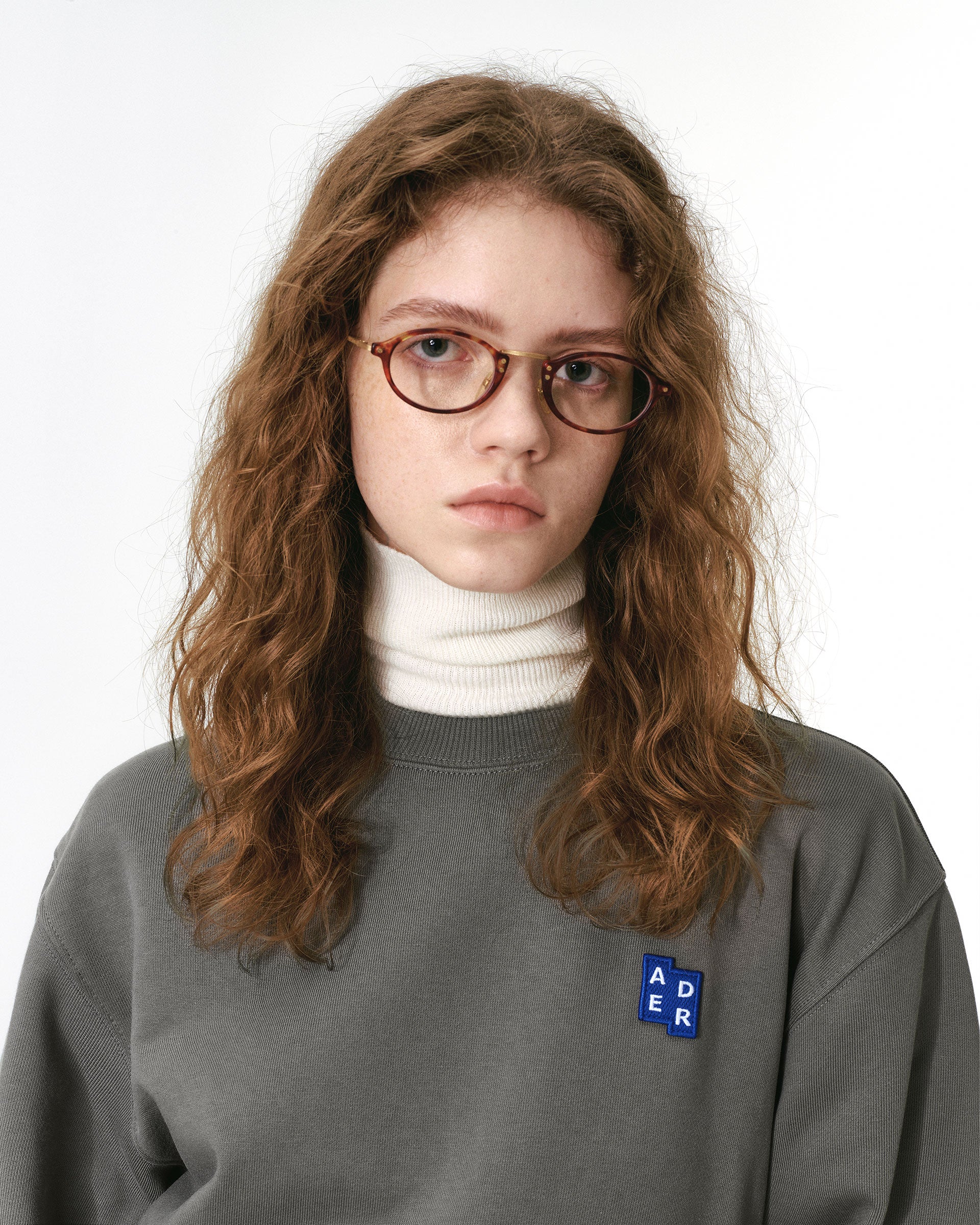 Ader Error - Sig; BL Tag sweatshirt 01 (Charcoal) product image 2 | TRAB K-Fashion Australia