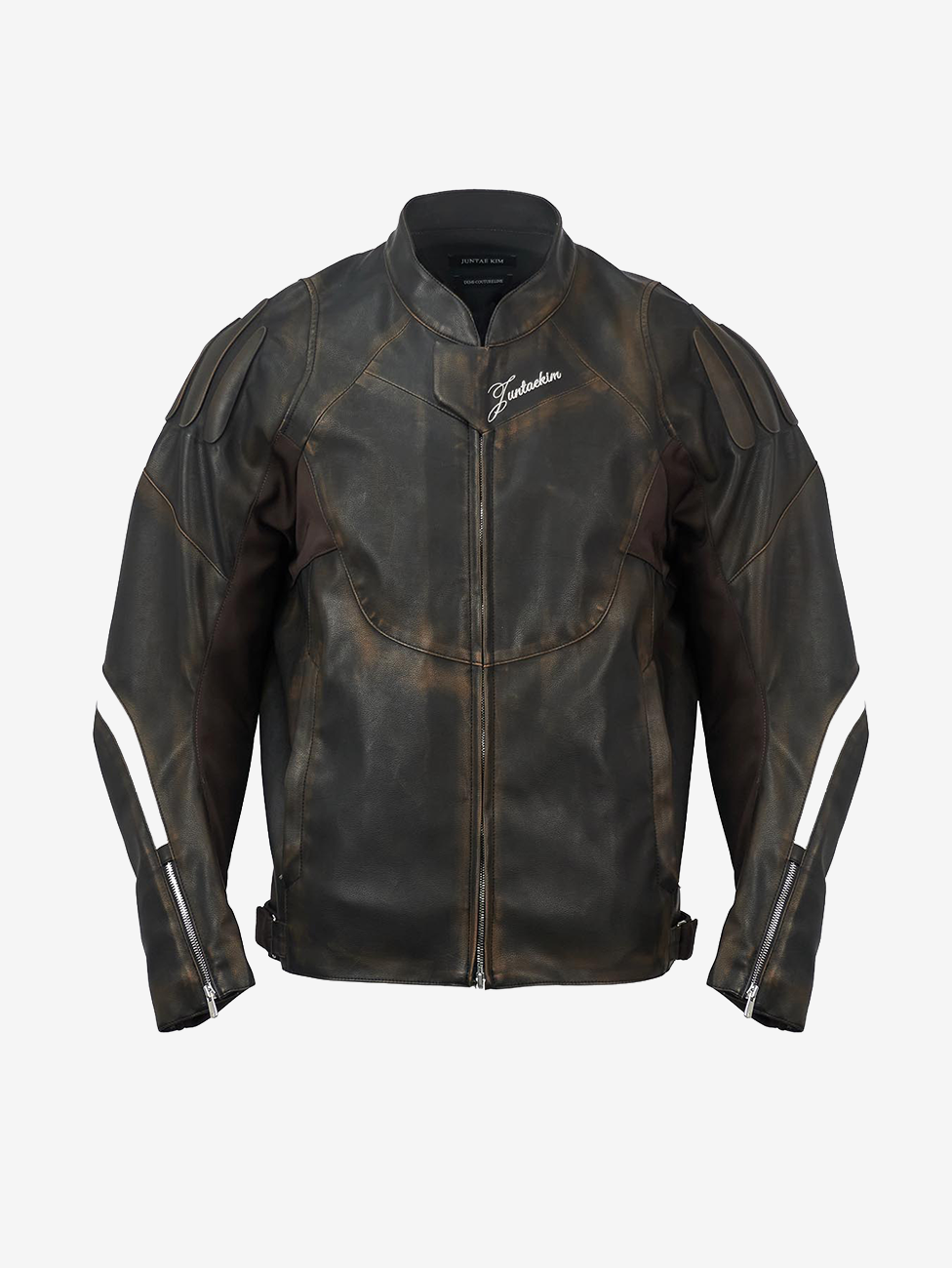 Juntae Kim - Embossed Motorcycle Jacket (OC2) product image 1 | TRAB K-Fashion Australia