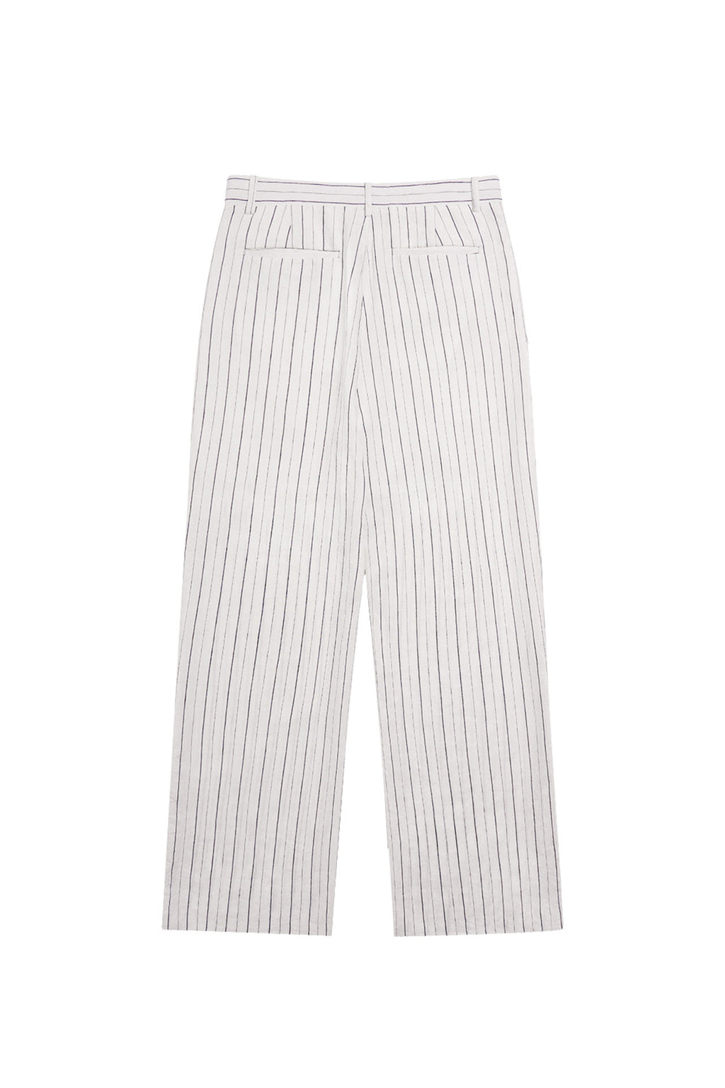 Stu - Stripe Linen Pants (White) product image 18 | TRAB K-Fashion Australia