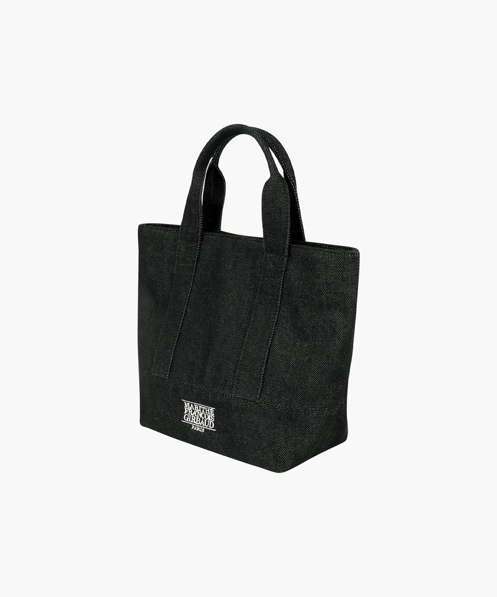 Marithe & Francois Girbaud - Classic Logo Canvas Tote Bag (Black) product image 2 | TRAB K-Fashion Australia