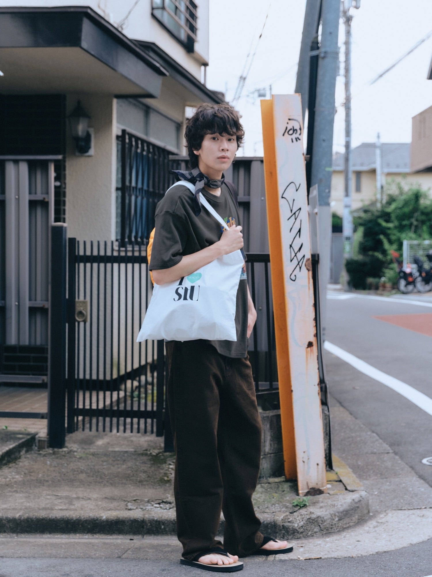 Stu - Fight Club T-Shirt (Charcoal) product image 13 | TRAB K-Fashion Australia