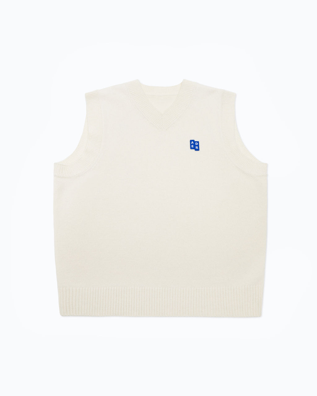 Ader Error - Sig; BL Tag knit vest 01 (Oatmeal) product image 17 | TRAB K-Fashion Australia