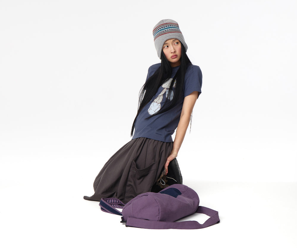 Coyseio - Earflap Beanie (Grey) product image 5 | TRAB K-Fashion Australia