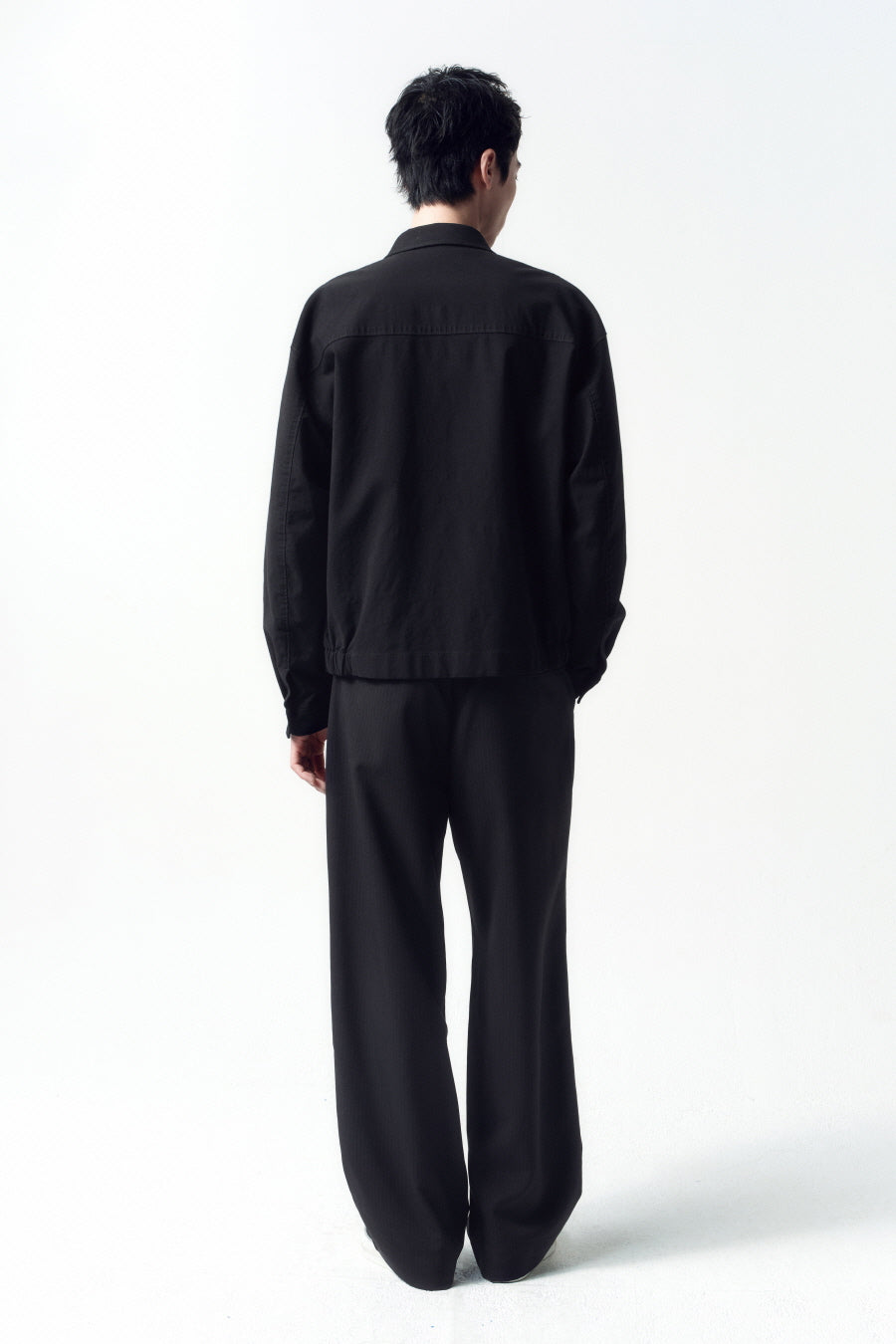 Insilence - Double Pleated Drape Pants (Black) product image 3 | TRAB K-Fashion Australia