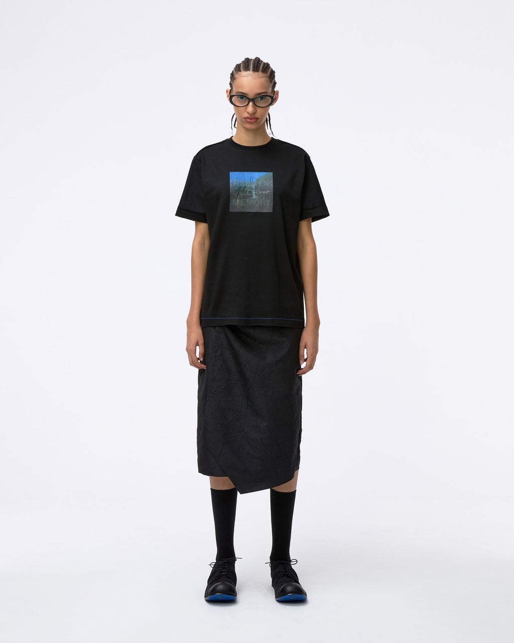 Ader Error - T-shirt Product. 37 (Noir) product image 2 | TRAB K-Fashion Australia