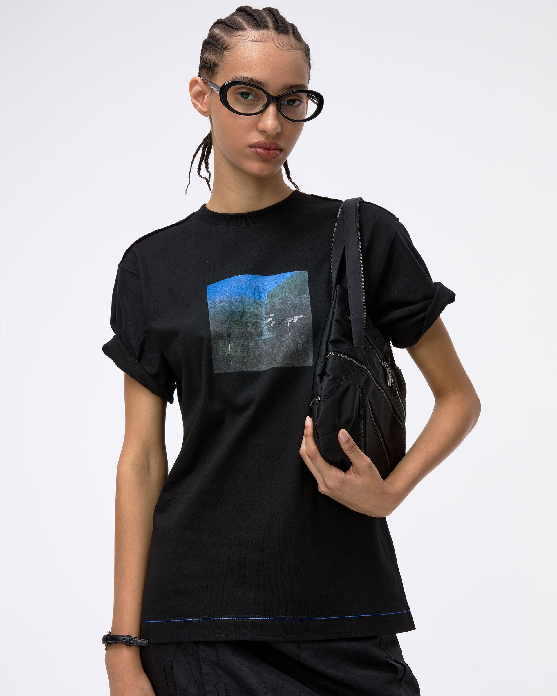 Ader Error - T-shirt Product. 37 (Noir) product image 5 | TRAB K-Fashion Australia