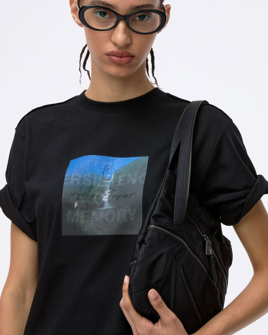 Ader Error - T-shirt Product. 37 (Noir) product image 6 | TRAB K-Fashion Australia