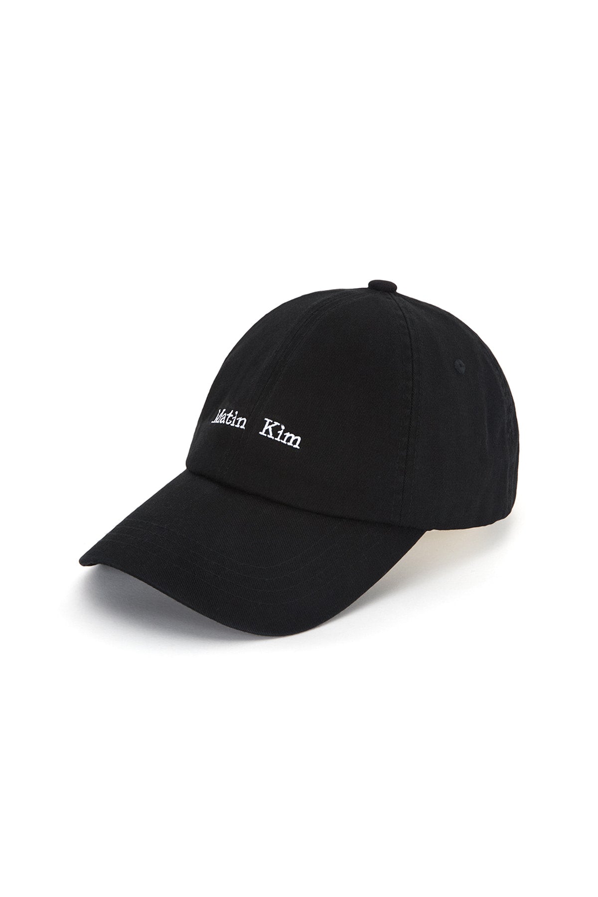 Matin Kim - Matin Mini Classic Logo Ball Cap (Black) product image 5 | TRAB K-Fashion Australia
