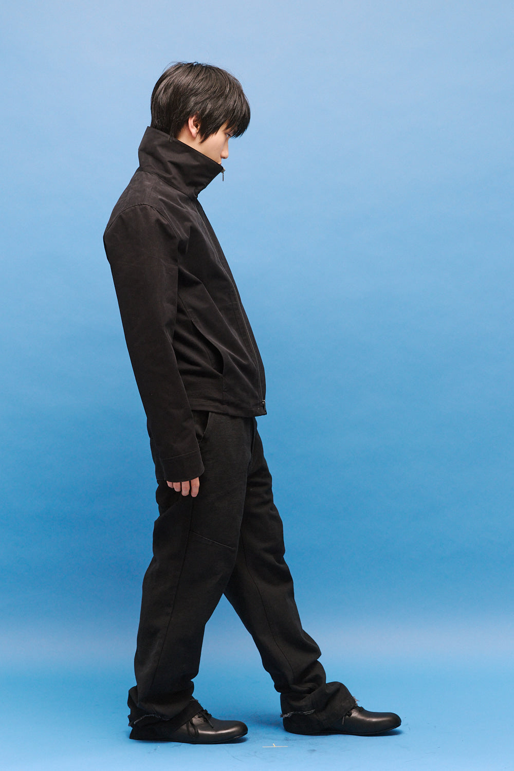 Hatchingroom - Funnel Neck Jacket (Black) product image 10 | TRAB K-Fashion Australia