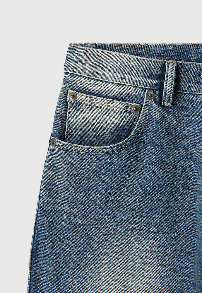 Tonywack - Bootcut Denim Pants (Washed Blue) product image 12 | TRAB K-Fashion Australia