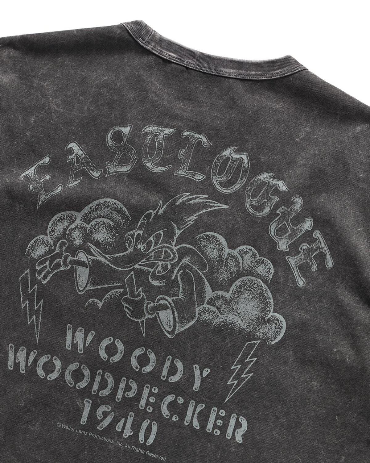 Eastlogue - Vintage Lightning Woody T-shirt (Charcoal) product image 4 | TRAB K-Fashion Australia