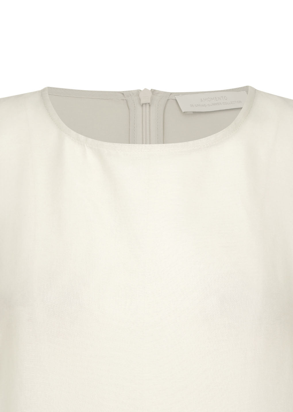 Amomento - Pleated Sleeveless Dress (Beige) product image 6 | TRAB K-Fashion Australia