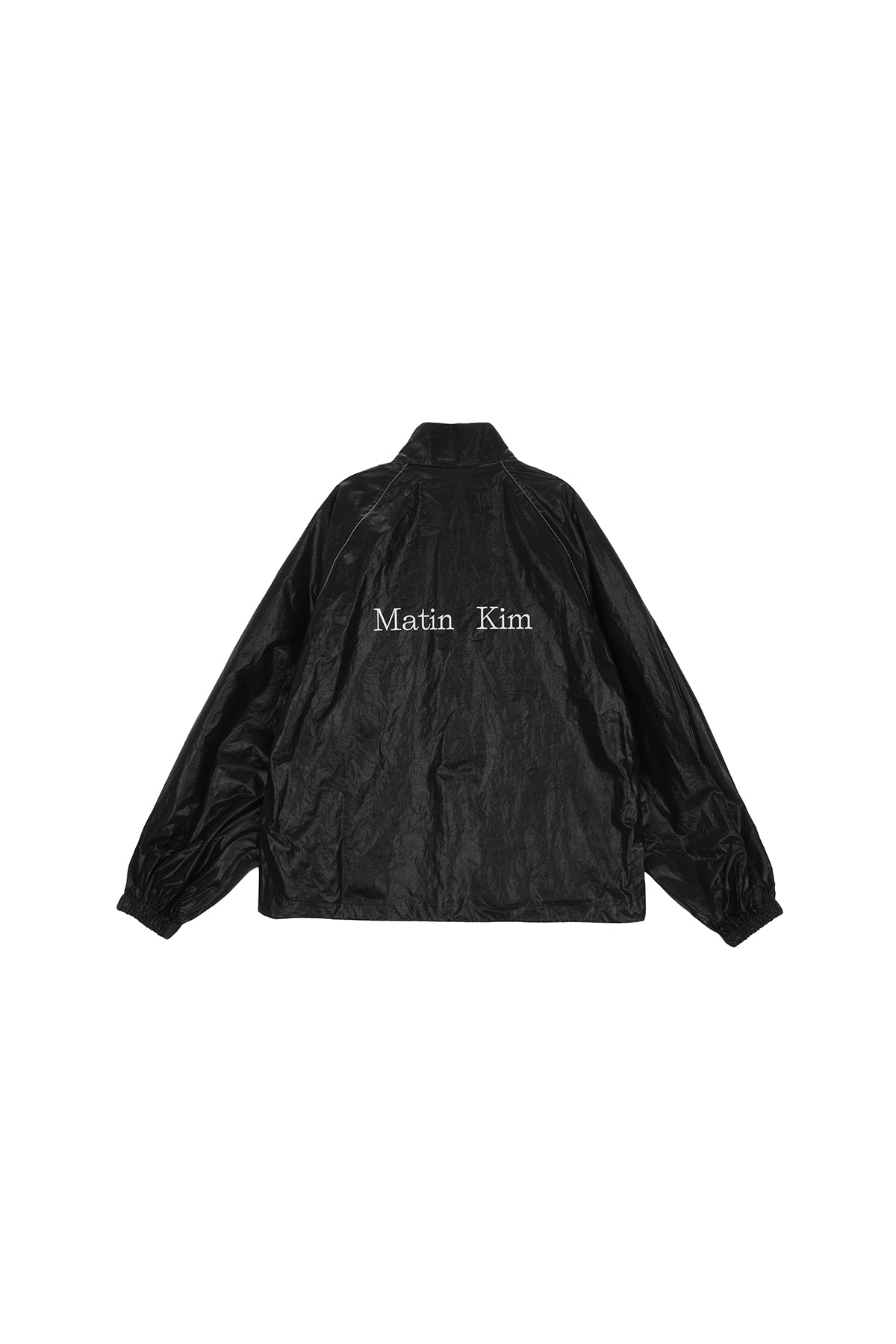 Matin Kim - Matin Kim Logo Coating Jumper (Navy) product image 13 | TRAB K-Fashion Australia