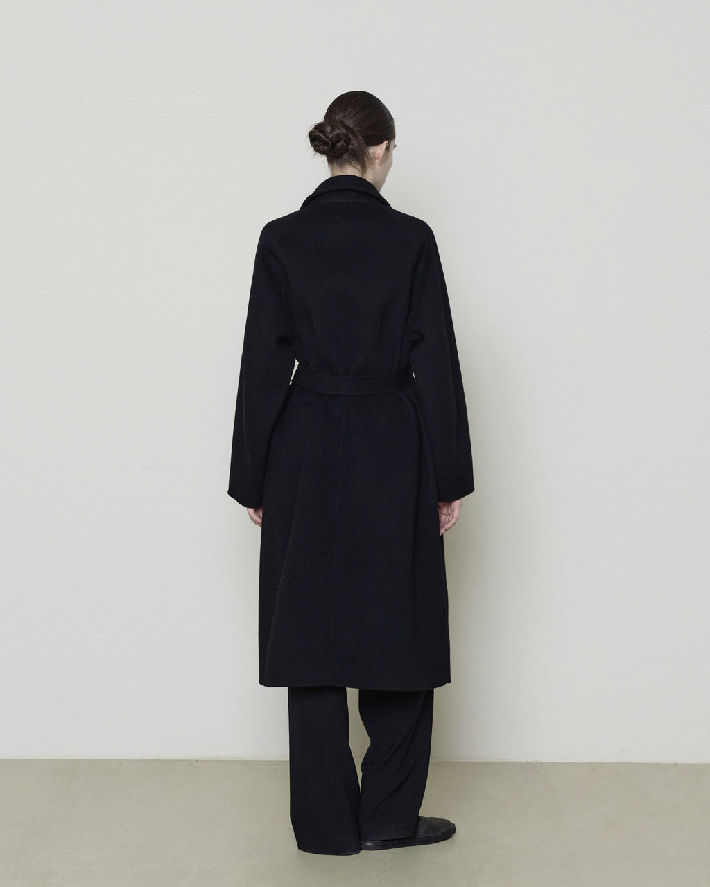 Brownyard - Handmade Belted Coat (Black) product image 3 | TRAB K-Fashion Australia