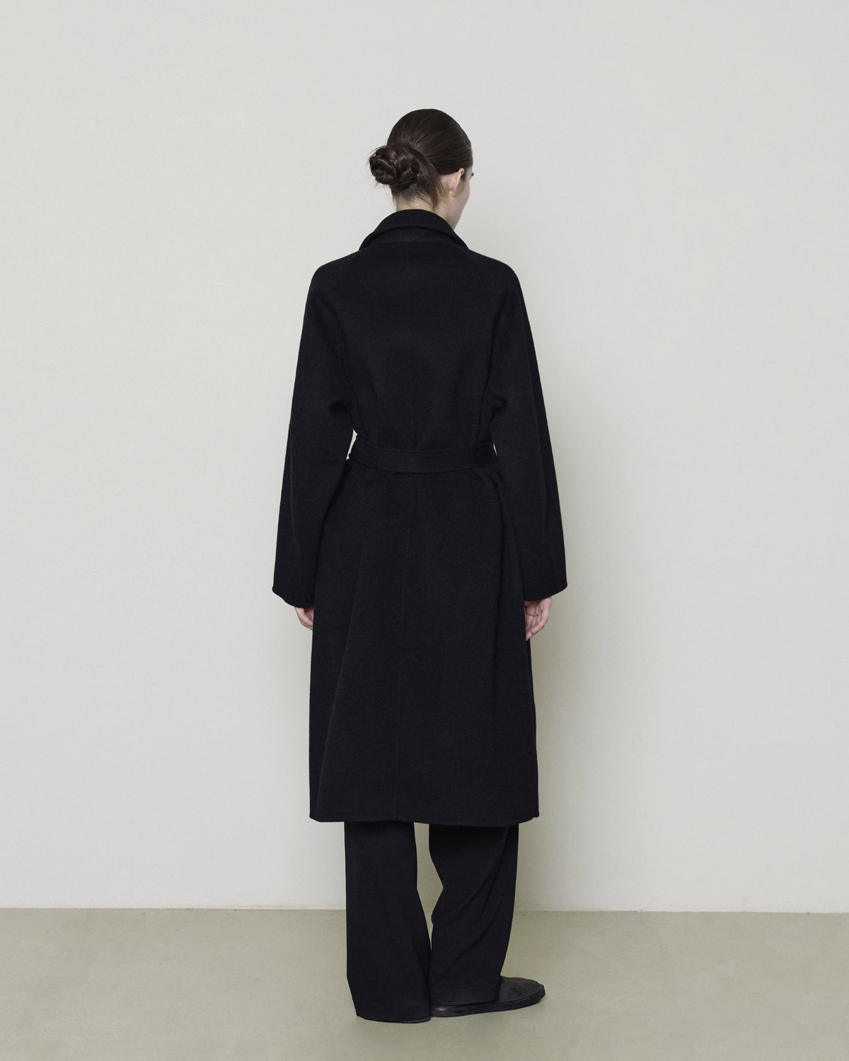 Brownyard - Handmade Belted Coat (Black) product image 3 | TRAB K-Fashion Australia