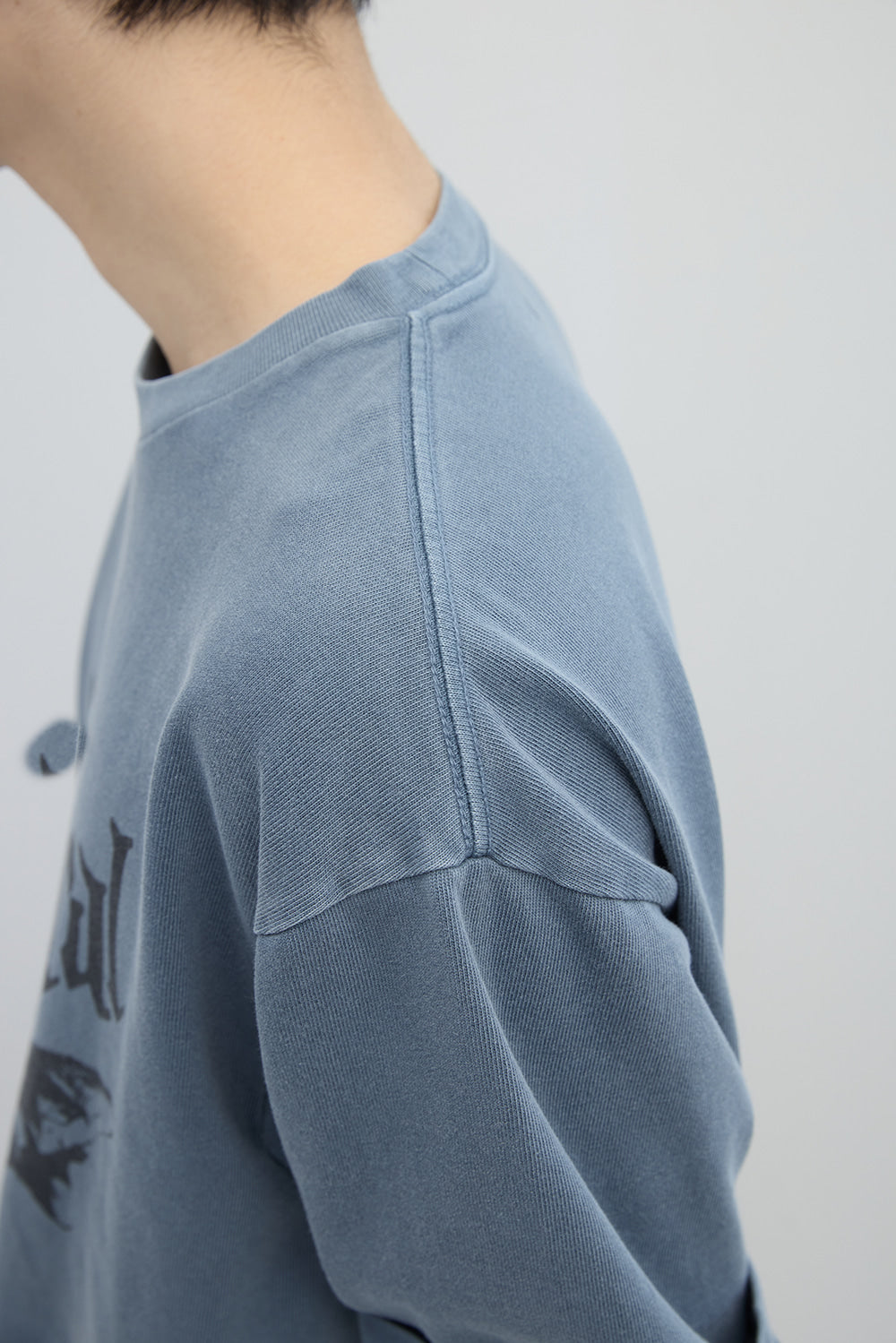 Hatchingroom - Mythical Angel Tee Over Dyed Sky (Blue) product image 12 | TRAB K-Fashion Australia