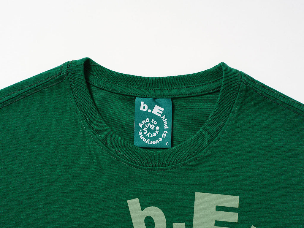 San San Gear - San San X B.E Swirl T-Shirt_0 (Green) product image 3 | TRAB K-Fashion Australia