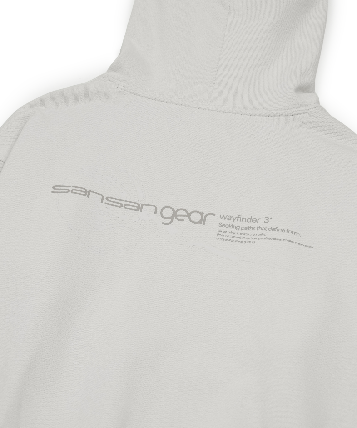 San San Gear - Logo Hoodie (Light Grey) product image 6 | TRAB K-Fashion Australia