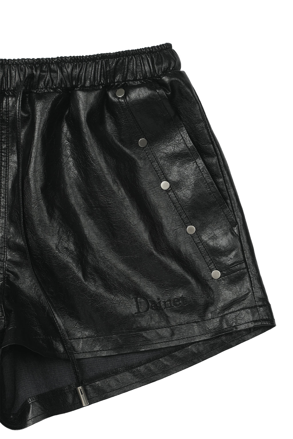 Deinet - Stud Point Faux Leather Shorts (Black) product image 11 | TRAB K-Fashion Australia
